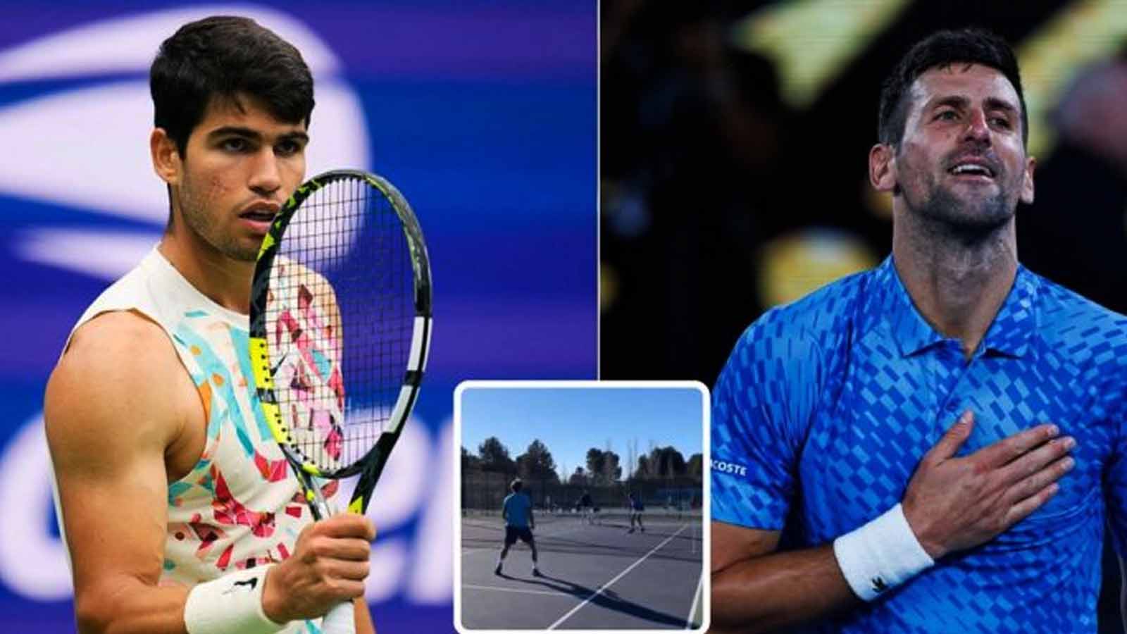 Carlos Alcaraz's Unique Preparation for the Clash with Novak Djokovic